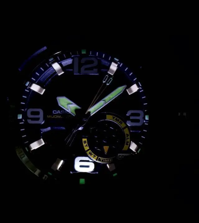 Alt view image 10 of 12 - Casio GG10001A3 Mens Green G-Shock Mudmaster Watch