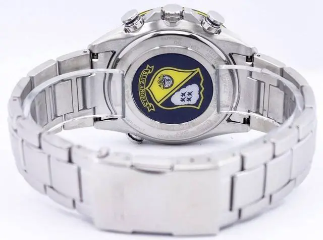 Alt view image 19 of 19 - Citizen Mens Chronograph A-T Eco Drive World Time Oversized AT8020-54L Watch