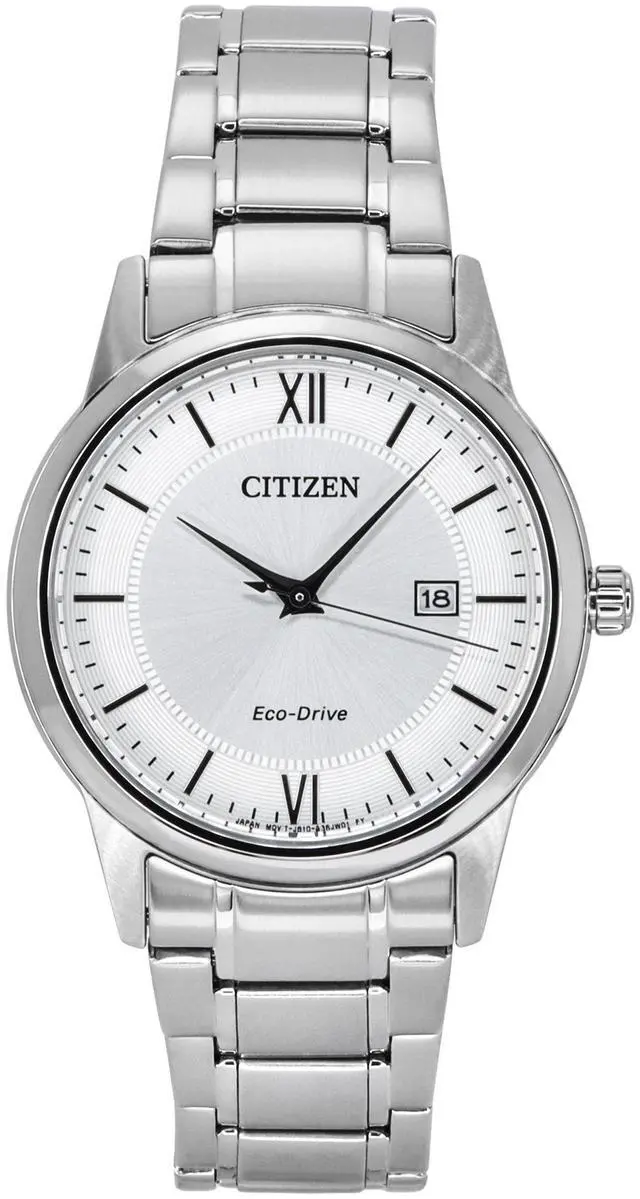 Main image of Citizen Eco-Drive Stainless Steel Silver Dial AW1780-84A Men's Watch