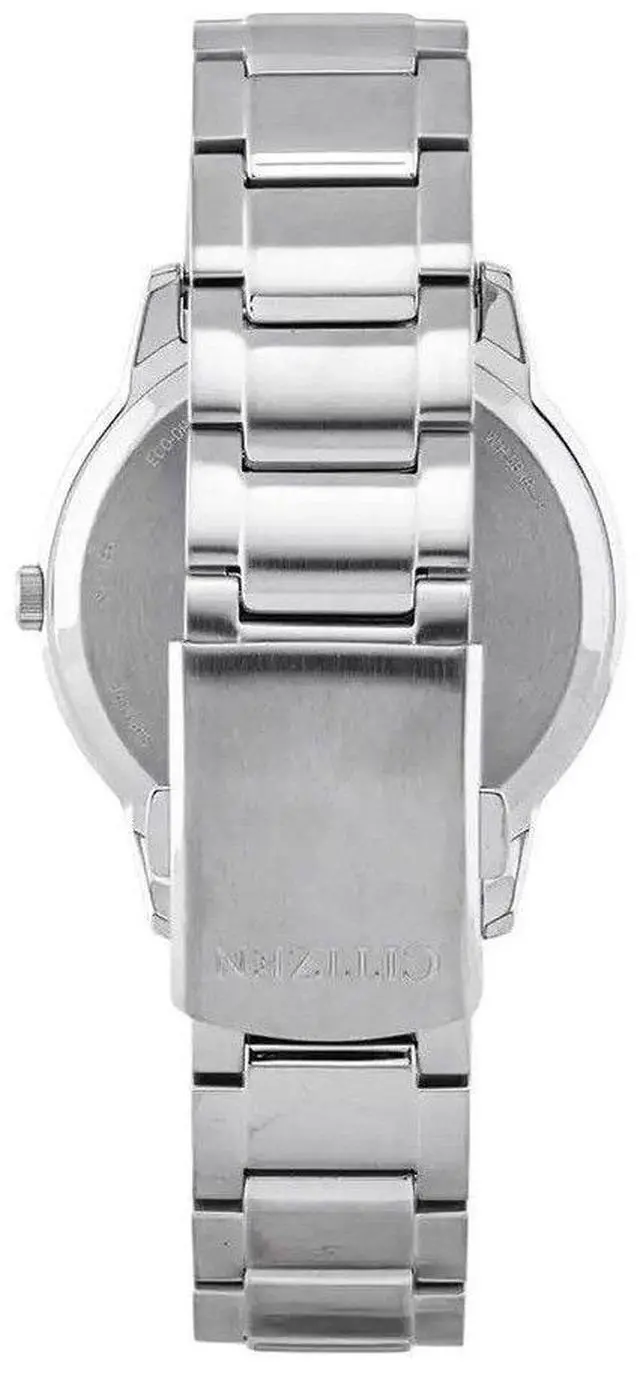 Alt view image 3 of 3 - Citizen Eco-Drive Stainless Steel Silver Dial BM6978-77A Unisex Watch