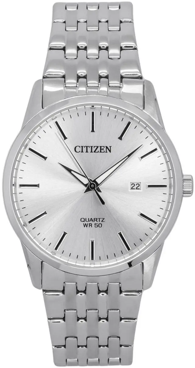 Alt view image 5 of 7 - Citizen Stainless Steel Bracelet Silver Dial Quartz BI5000-87A Men's Watch