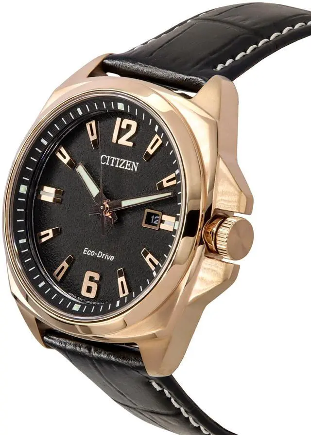Alt view image 3 of 4 - Citizen Eco-Drive Black Dial 100M Men's Watch AW1723-02E