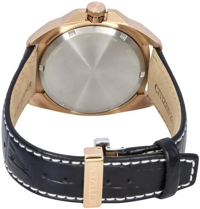 Alt view image 4 of 4 - Citizen Eco-Drive Black Dial 100M Men's Watch AW1723-02E