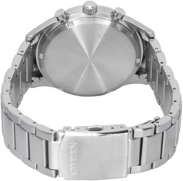 Alt view image 4 of 4 - Citizen Classic Eco-Drive Chronograph White Dial CA7028-81A 100M Men's Watch