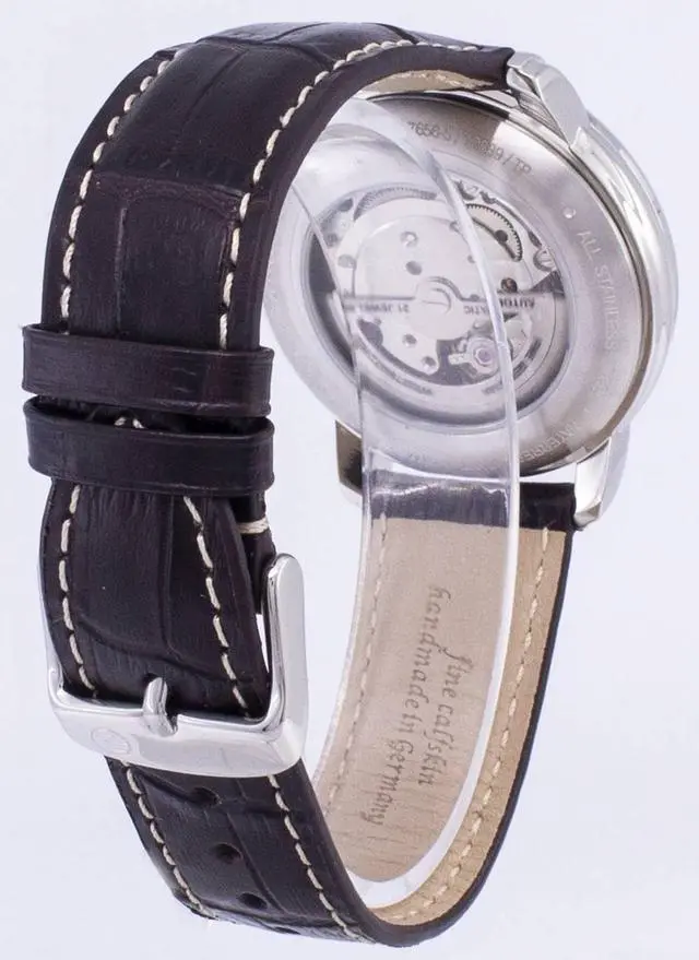 Alt view image 4 of 4 - Zeppelin Series LZ127 Graf Automatic Germany Made 7656-5 76565 Men's Watch