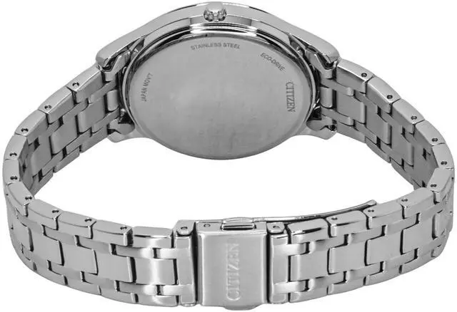 Alt view image 3 of 3 - Citizen Elegance Stainless Steel Pink Dial Eco-Drive EM0411-71X Women's Watch