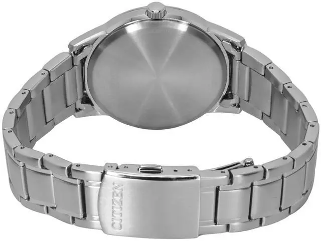 Alt view image 3 of 3 - Citizen Eco-Drive Stainless Steel White Dial AW0100-86B Men's Watch