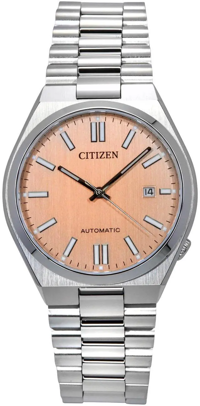 Main image of Citizen Tsuyosa Stainless Steel Salmon Dial Automatic NJ0159-86Z Men's Watch