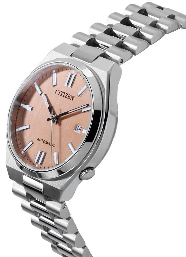 Alt view image 3 of 4 - Citizen Tsuyosa Stainless Steel Salmon Dial Automatic NJ0159-86Z Men's Watch