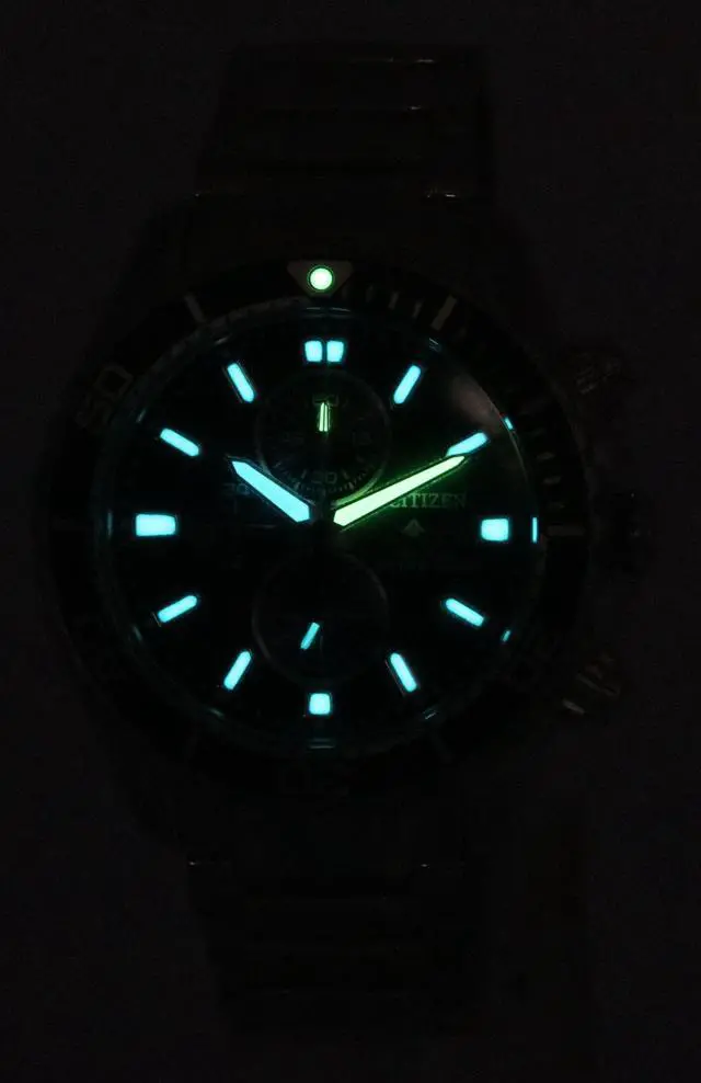 Alt view image 2 of 4 - Citizen Promaster Chronograph Eco-Drive Diver's CA0820-50X 200M Men's Watch