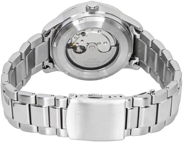 Alt view image 4 of 4 - Citizen Stainless Steel Bronze Dial Automatic NJ0191-83X 100M Men's Watch