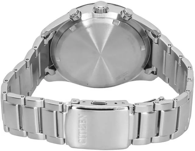 Alt view image 4 of 4 - Citizen Eco-Drive Chronograph Black Dial 100M Men's Watch CA4674-58E