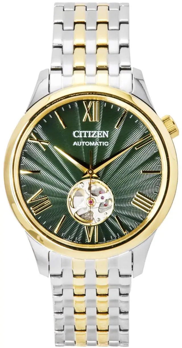 Main image of Citizen Green Dial Automatic Casual Men's Watch NH9134-83X