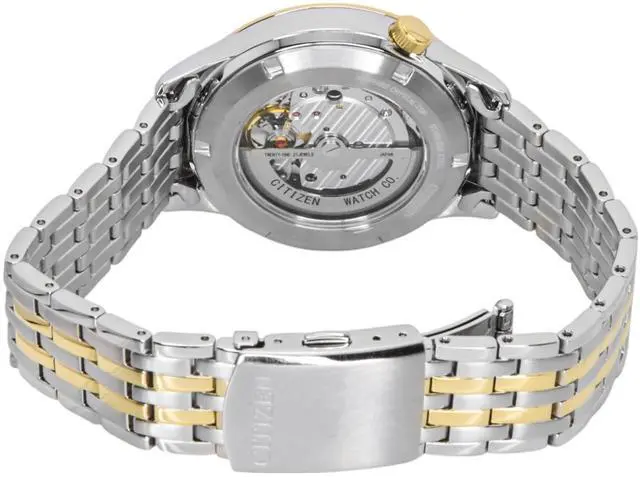 Alt view image 3 of 3 - Citizen Green Dial Automatic Casual Men's Watch NH9134-83X