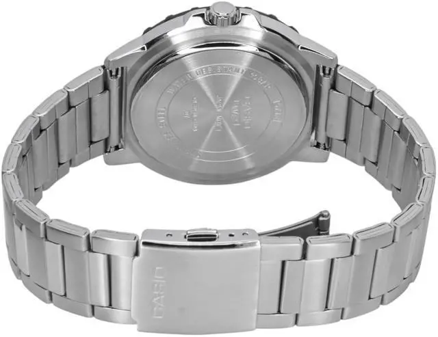 Alt view image 4 of 4 - Casio Standard Silver Dial Quartz Casual 100M Men's Watch MTD-125D-7AV