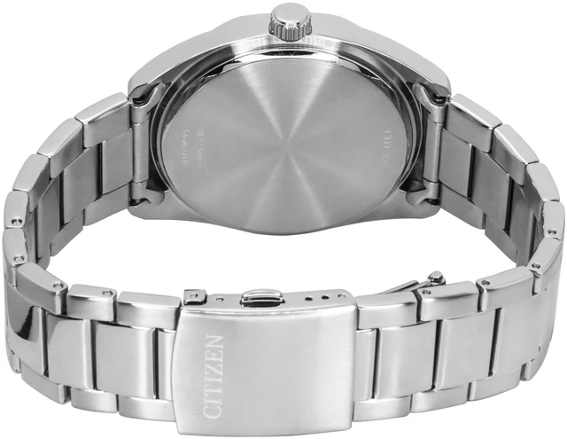 Alt view image 4 of 4 - Citizen Stainless Steel Green Dial Quartz BI5110-54X Men's Watch