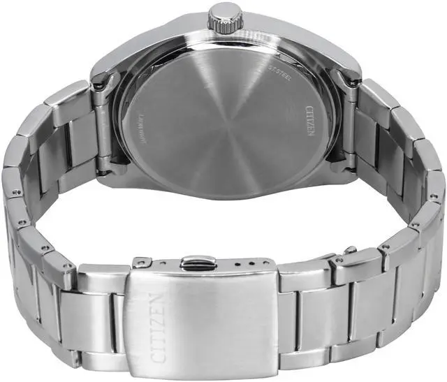 Alt view image 4 of 4 - Citizen Stainless Steel Ivory Dial Quartz BI5110-54B Men's Watch
