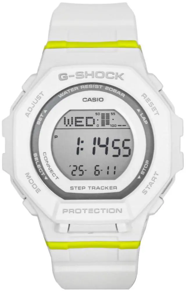 Main image of Casio G-Shock G-White Dial Quartz Sports 200M Women's Watch GMD-B300SC-7