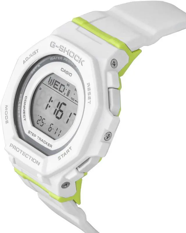 Alt view image 3 of 4 - Casio G-Shock G-White Dial Quartz Sports 200M Women's Watch GMD-B300SC-7