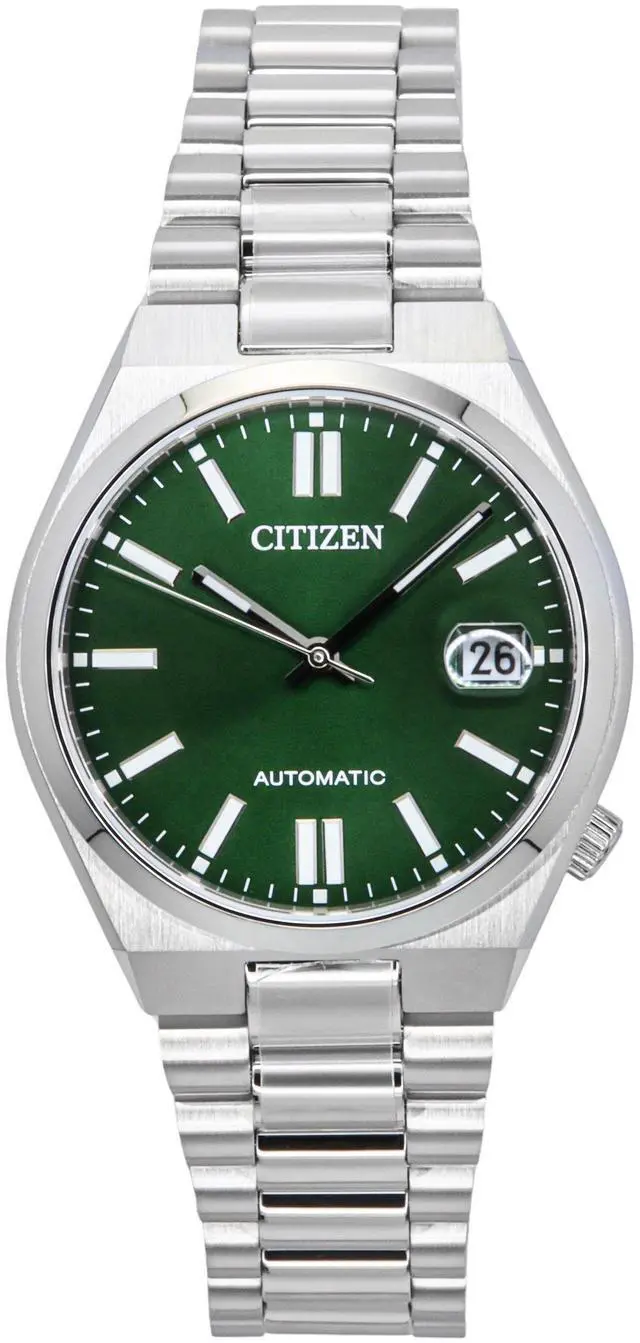 Main image of Citizen Tsuyosa Stainless Steel Green Dial Automatic NJ0200-50X Unisex Watch