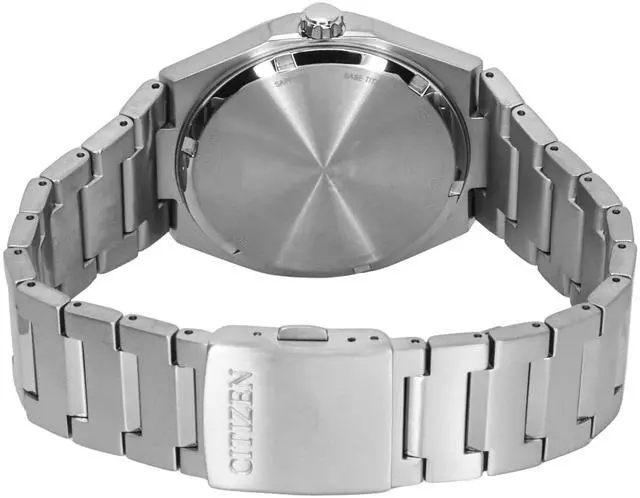 Alt view image 4 of 4 - Citizen Zenshin Super Titanium White Dial Eco-Drive AW0130-85A 100M Men's Watch