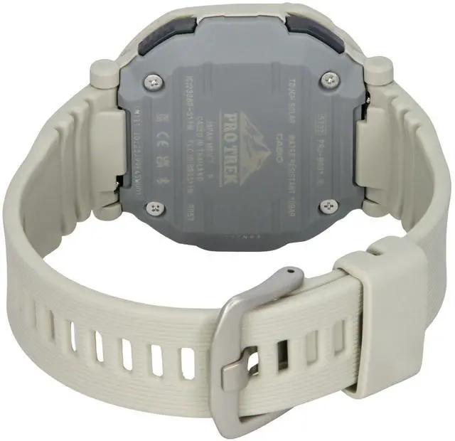 Alt view image 5 of 5 - Casio Pro Trek Gray Dial Tough Solar Sports 100M Men's Watch PRJ-B001-7