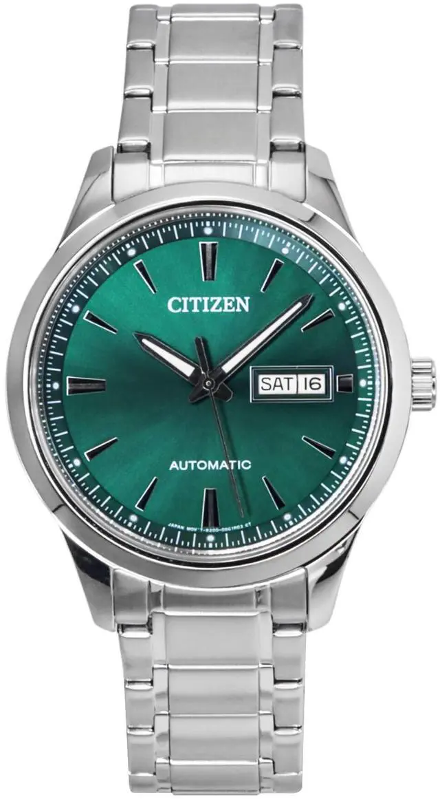 Main image of Citizen Stainless Steel Green Dial Automatic NY4058-79X Men's Watch