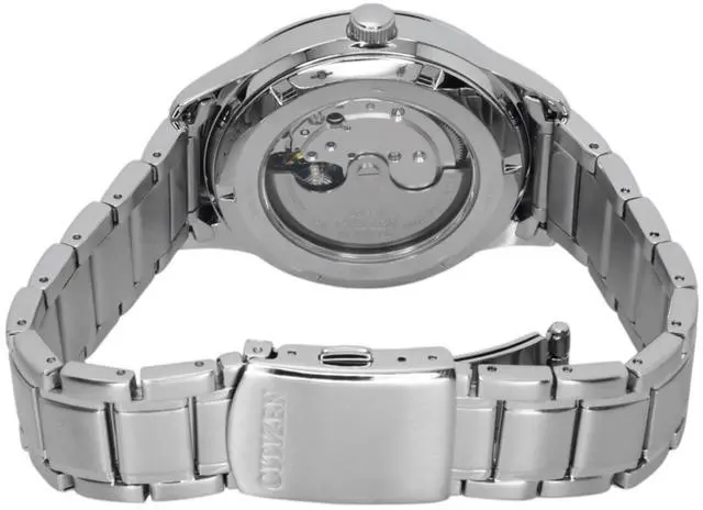 Alt view image 4 of 4 - Citizen Stainless Steel Green Dial Automatic NY4058-79X Men's Watch
