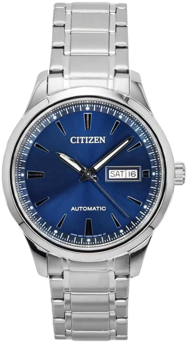 Main image of Citizen Stainless Steel Blue Dial Automatic NY4058-79L Men's Watch