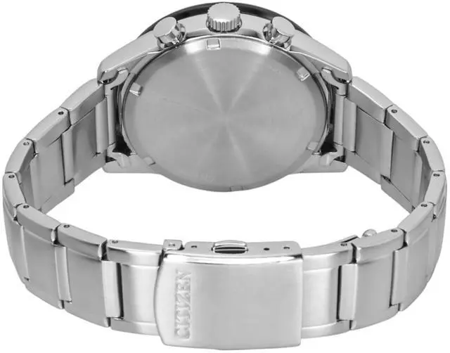 Alt view image 4 of 4 - Citizen Eco-Drive Chronograph Blue Dial 100M Men's Watch CA4624-56L