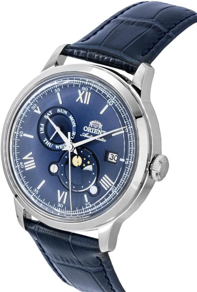 Alt view image 2 of 3 - Orient Classic Blue Dial Automatic Dress Men's Watch RA-AK0806L