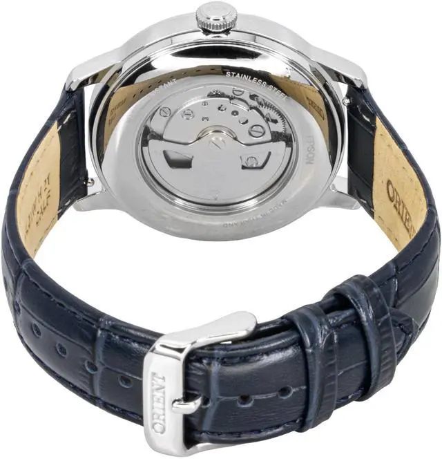 Alt view image 3 of 3 - Orient Classic Blue Dial Automatic Dress Men's Watch RA-AK0806L