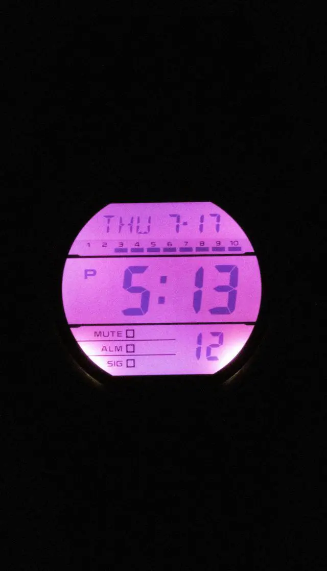 Alt view image 2 of 4 - Casio G-Shock Digital Resin Strap Quartz GD-010BBR-1 200M Men's Watch