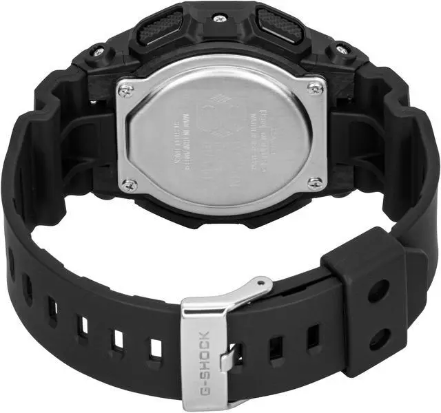 Alt view image 4 of 4 - Casio G-Shock Digital Resin Strap Quartz GD-010BBR-1 200M Men's Watch