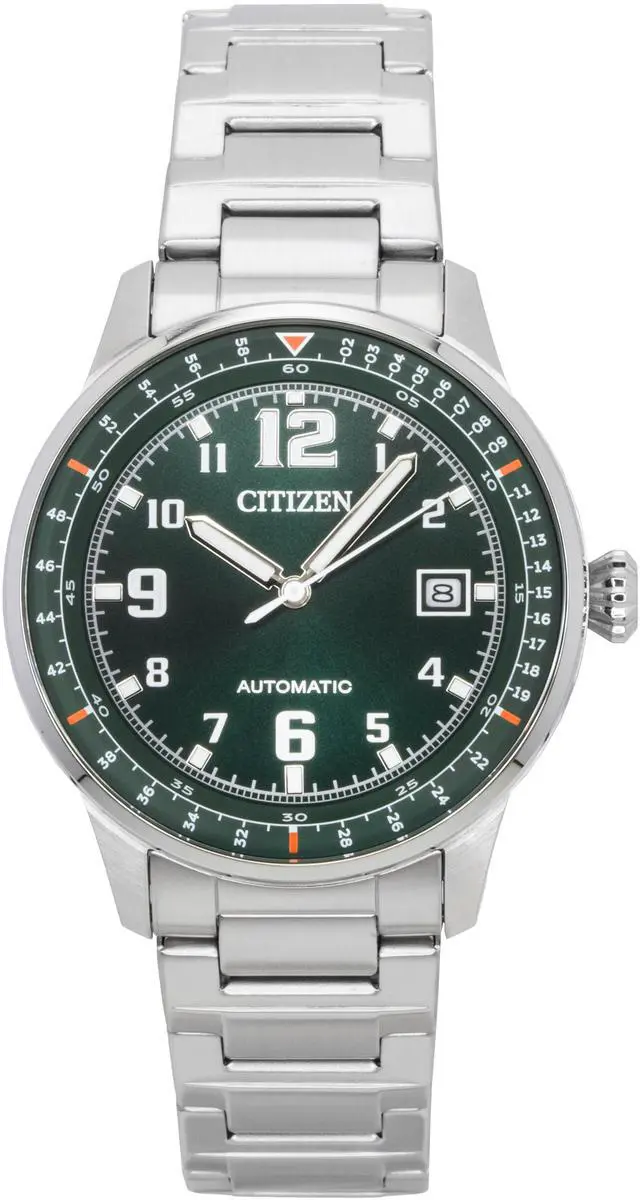 Main image of Citizen Urban Military Green Dial Automatic Sports 100M Men's Watch NJ0190-51X