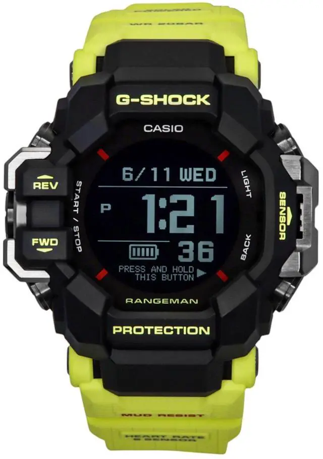 Main image of Casio G-Shock Black Dial Solar Sports 200M Men's Watch GPR-H1000RY-1A9