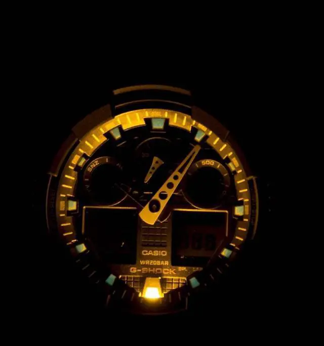 Alt view image 7 of 11 - Casio GA100-1A4 Men's G-Shock Anti-Magnetic X-Large G Watch