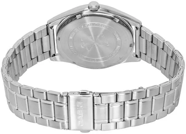 Alt view image 6 of 6 - Casio Standard Analog Stainless Steel White Dial Quartz MTP-B210D-7AV Men's Watch