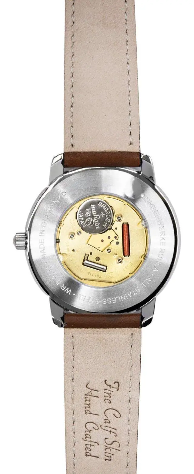 Alt view image 6 of 6 - Zeppelin Mediterranee Leather Strap Beige Dial Quartz 96405 Men's Watch