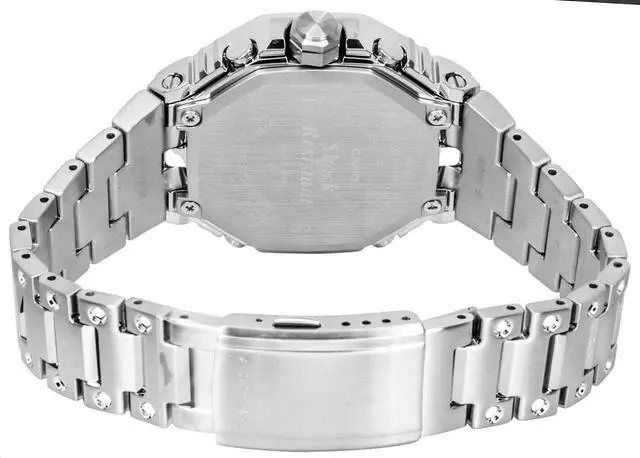 Alt view image 5 of 5 - Casio G-Shock Analog Smartphone Link Silver Dial Stainless Steel Quartz GMC-B2100ADS-1A 200M Men's Watch