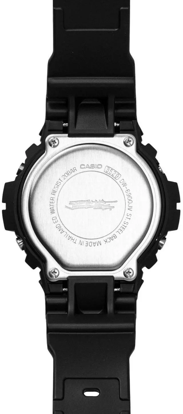 Alt view image 3 of 4 - Casio G-Shock Digital Resin Strap Quartz DW-6900JV-1 200M Men's Watch