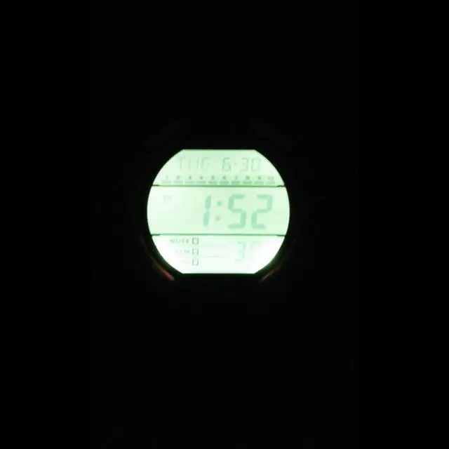 Alt view image 2 of 4 - Casio GD010BEG1 GD-010 Series G-Shock Mens Digital Watch - Black/Green