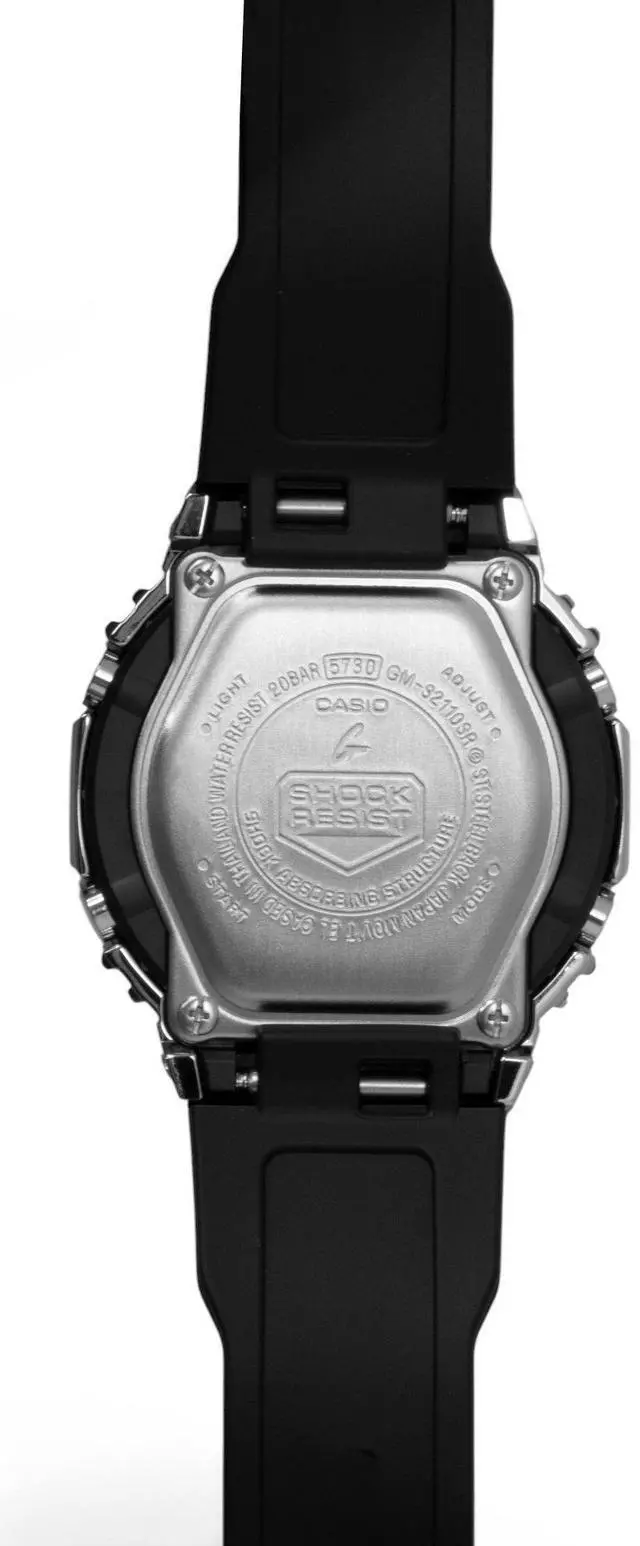 Alt view image 5 of 7 - Casio G-Shock Analog Digital Pink Dial Resin Strap Quartz GM-S2110SR-1A 200M Women's Watch