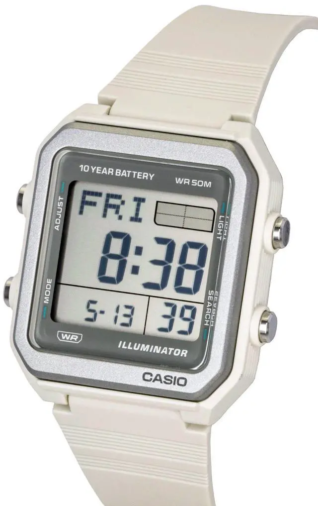 Alt view image 3 of 5 - Casio Digital Resin Strap Quartz W-221H-8AV Unisex Watch