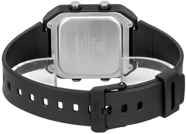 Alt view image 4 of 5 - Casio Digital Resin Strap Quartz W-221H-1BV Unisex Watch