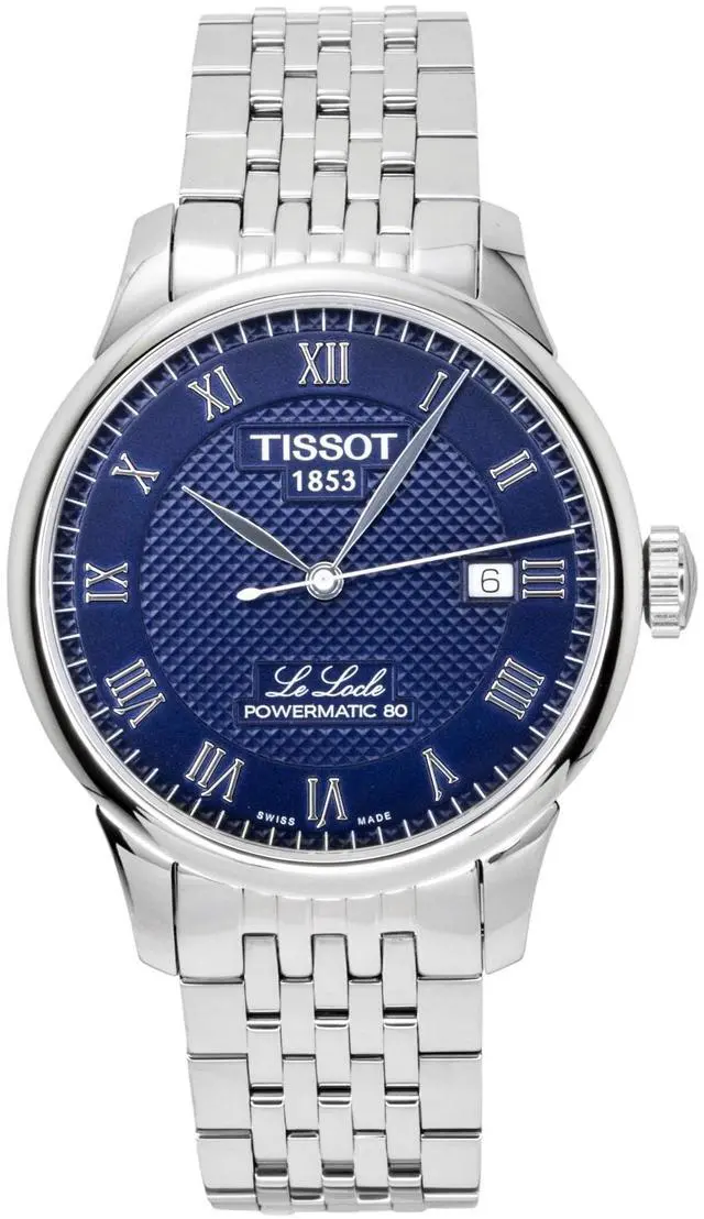 Main image of Tissot Le Locle Automatic Stainless Steel Blue Dial T006.407.11.043.00 Men's Watch