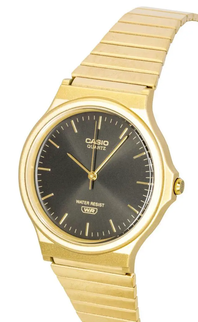 Alt view image 2 of 3 - Casio Analog Resin Strap Black Dial Quartz MQ-24GA-1A Unisex Watch