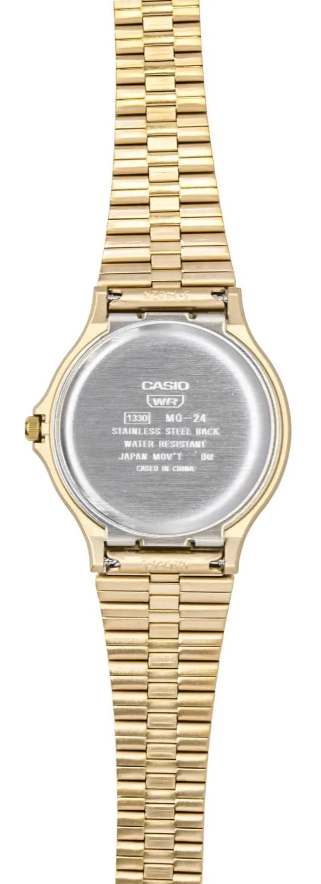 Alt view image 3 of 3 - Casio Analog Resin Strap Black Dial Quartz MQ-24GA-1A Unisex Watch