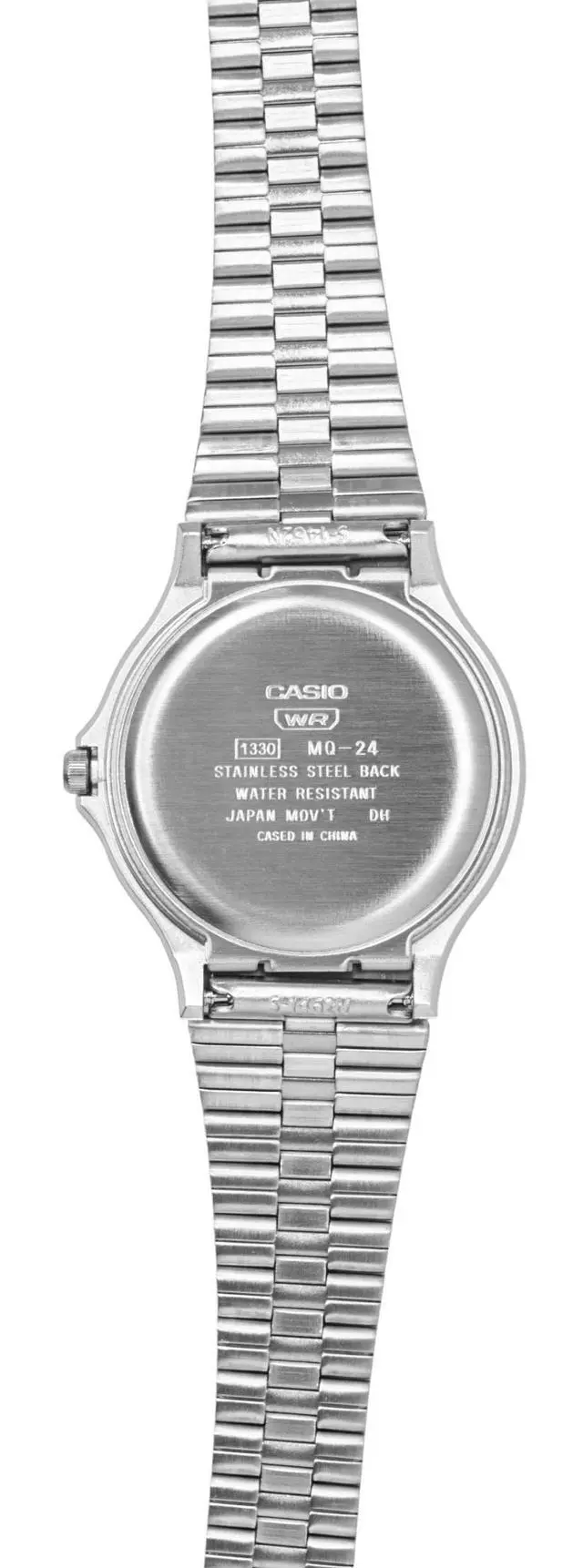 Alt view image 3 of 3 - Casio Analog Stainless Steel Green Dial Quartz MQ-24DA-3A Unisex Watch