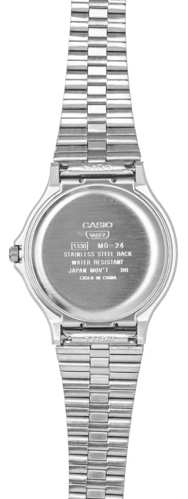 Alt view image 3 of 3 - Casio Analog Stainless Steel Blue Dial Quartz MQ-24DA-2A Unisex Watch